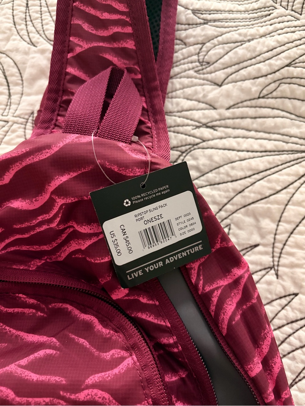 Eddie Bauer Ripstop Sling Pack - Picture 2 of 4